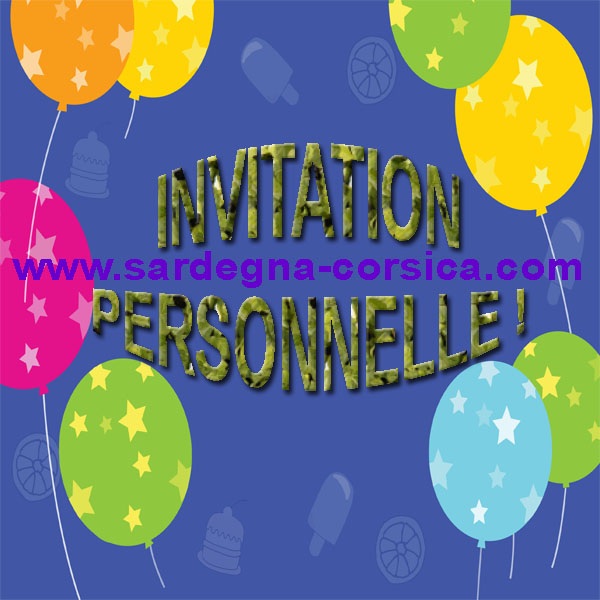 Invitation personnelle