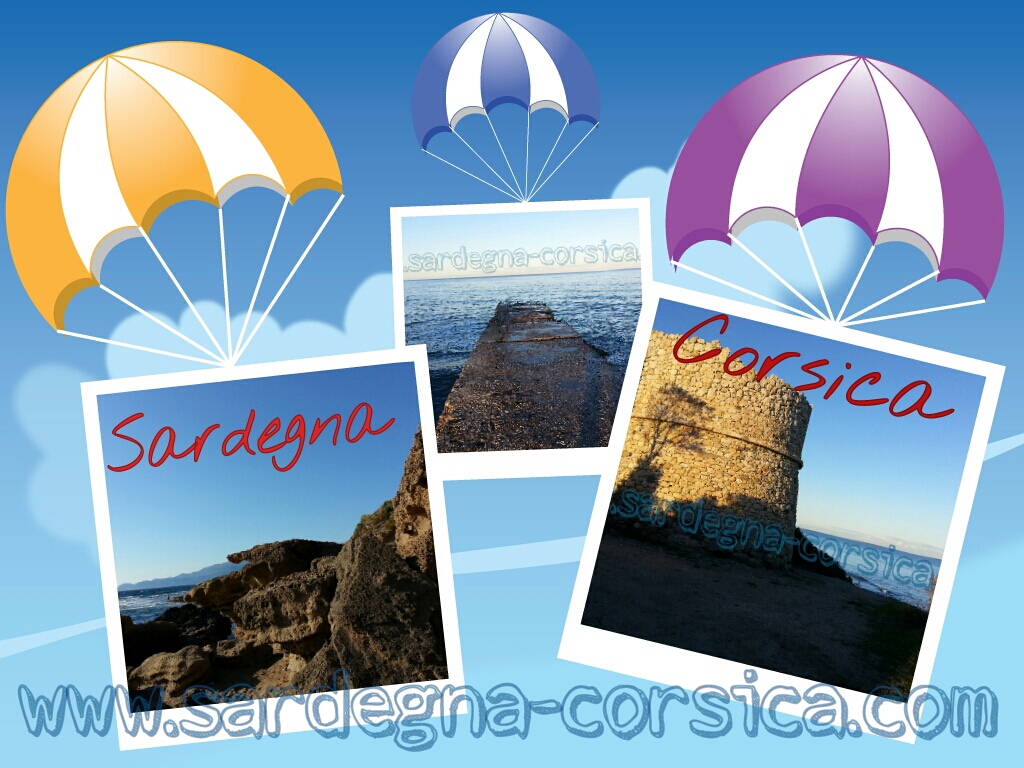 Carte virtuelle Sardegna / Corsica